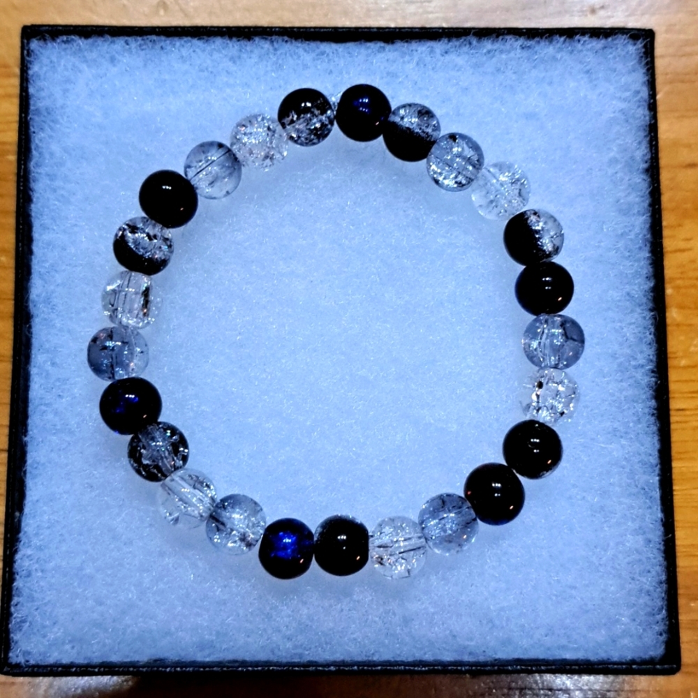 Shooting Star Murano Crystal Bracelet